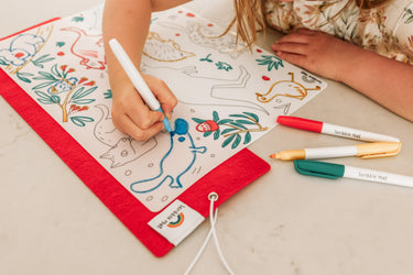 Scribble Mat - Baby Australian Animals